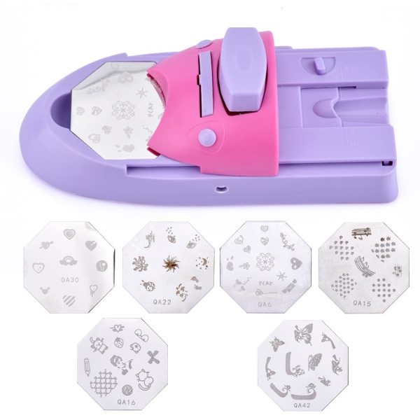 Nail Art Pattern Printer DIY Stamper Manicure Printing Machine Pr