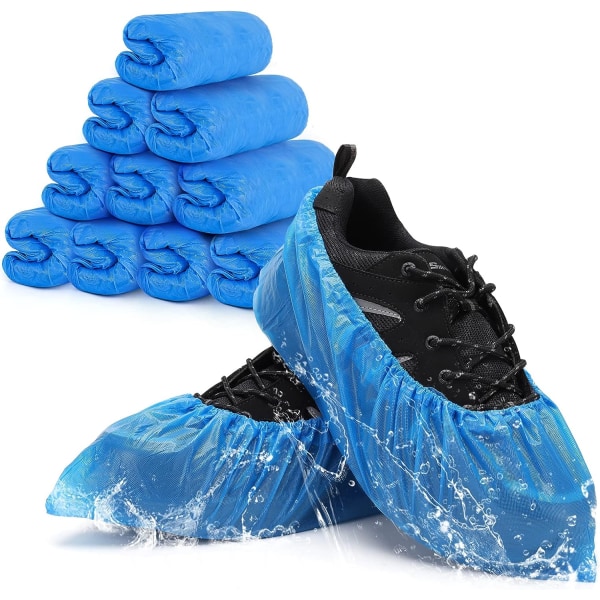 Kengänsuojat kertakäyttöiset 100 kpl (50 paria) kierrätettävät kengänsaappaat
