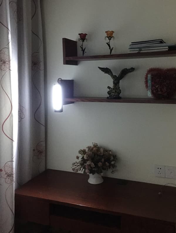 Ultrasterk 72 LED arbeidslampe, magnetisk lys med hengekrok,