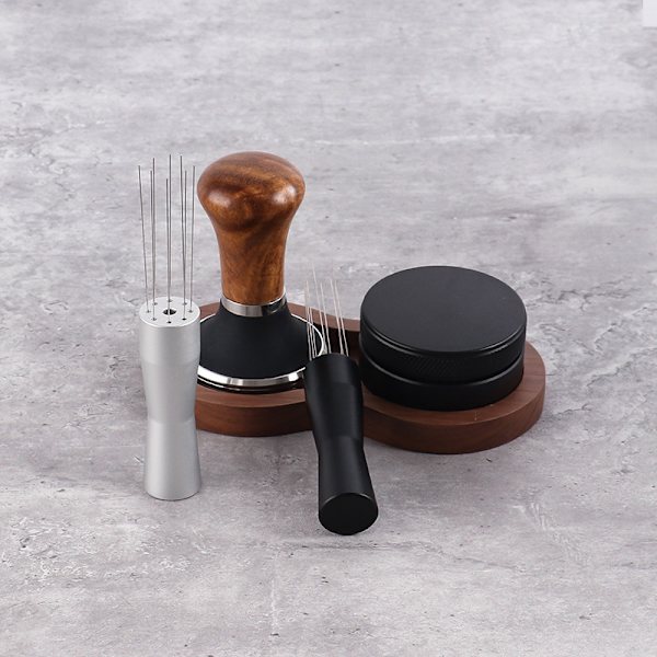 1 stk kaffepulver tamper fordeler nivåeringsverktøy kaffepulver Es