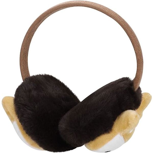 1kpl Lake Brown talvikuuloiset kuulosuojaimet lapsille Söpö Fox Pattern Plu