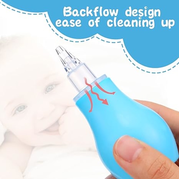 6 kpl Silikoni Baby Nenäimurit Polttimo Baby Nose Cleaner Safe R