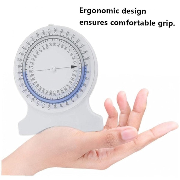 Bubble Inclinometer Digital Flex Finger Fysioterapi Måler Thera