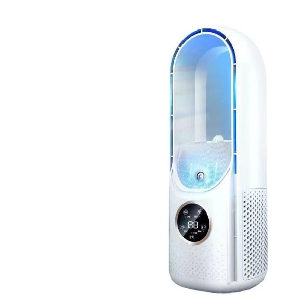 Luftkylare LED-skärm Luftkonditioneringsluftfuktare Elektrisk fläkt 6