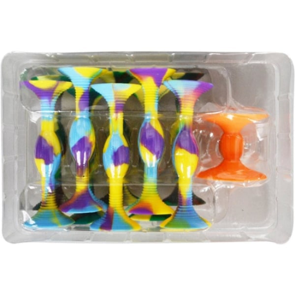 Set of 11 Double Headed Silicone Suction Cups Darts Toys Rotating