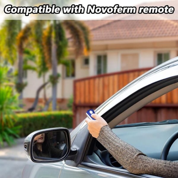 2 stk fjernkontroll NOVOFERM NOVOTRON 502 MAX43-2 433.92 M