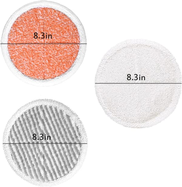 6-pack ersättningsmoppdynor för Bissell Spinwave 2039A 2124 mopp (