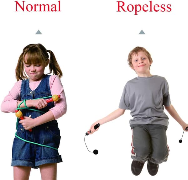 Justerbart hopprep utan sladd Anti-Tangle Hopprep Hastighet