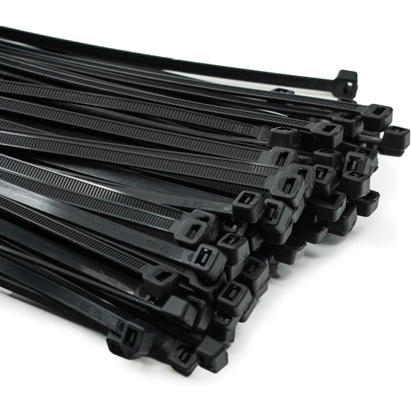 100 st professionella kabelbindare 200 x 3,6 mm Kabelbindare hand