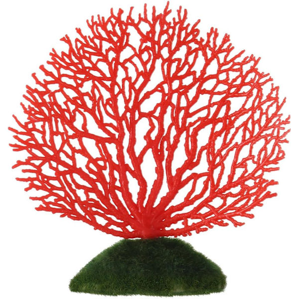 Kunstig dekorasjon korallplante ornament silikon kunstig de
