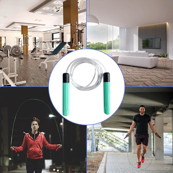 Led lysende hoppetov, blinkende Led hoppetov til fitness