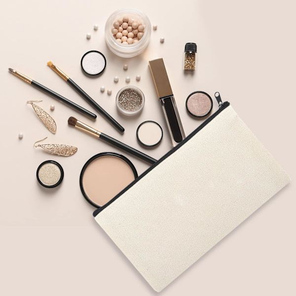 14 kappaletta 8,2 x 5 tuuman tyhjä käsityö DIY kangas kynä lyijykotelo - Cot