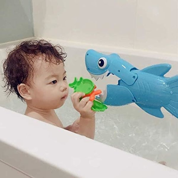 Babybadeleker - blåhai med tennerbiting inkluderer 4 to