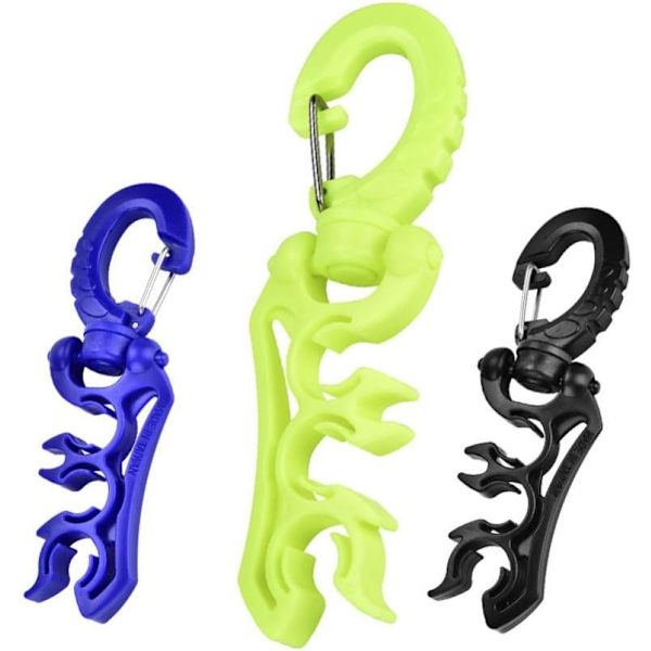 Dykkerslange, 2 farger dykkerslangeholder med dobbel BCD-plast