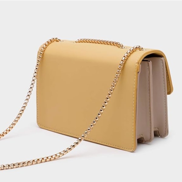 Farveblok Crossbody-tasker til kvinder Læder Cross Body Punge Cu