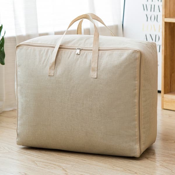 Oppbevaringspose for klær og dyner, Stor sammenleggbar oppbevaringspose for under sengen