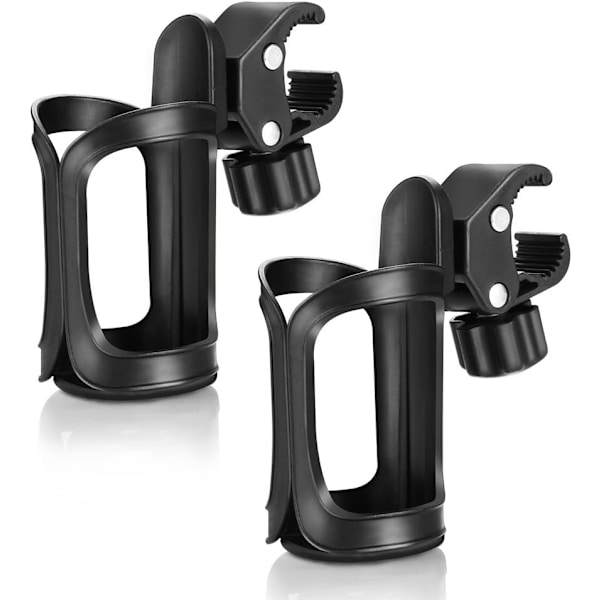 2-pack mugghållare för barnvagn, cykelmugghållare, universell dryckeshållare