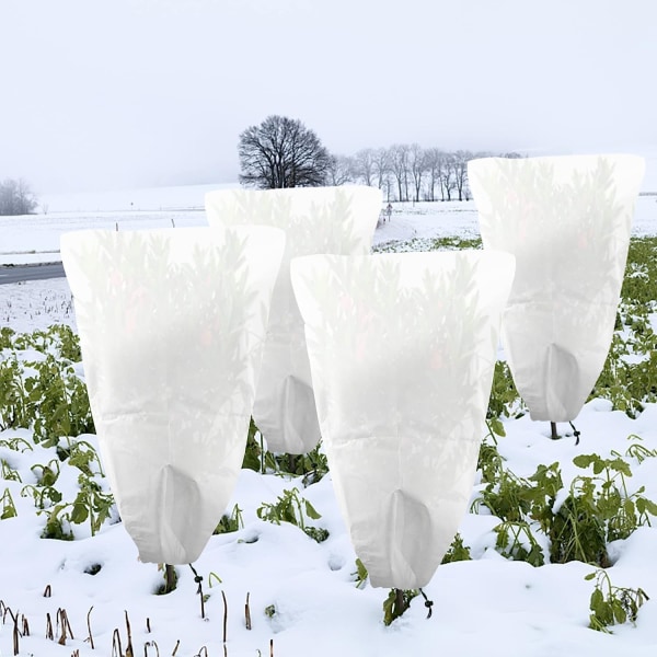 4 Pack 60 x 80 cm Plant Wintering Cover, Plant Wintering Cover, O