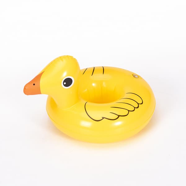 Oppustelig pool drikkekop flydende badeholder, oppustelig flydende