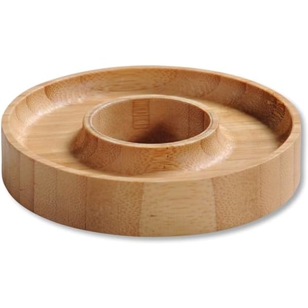4 st äggkopp - Material: bambu - Diameter: 10 cm - Höjd: 3 cm