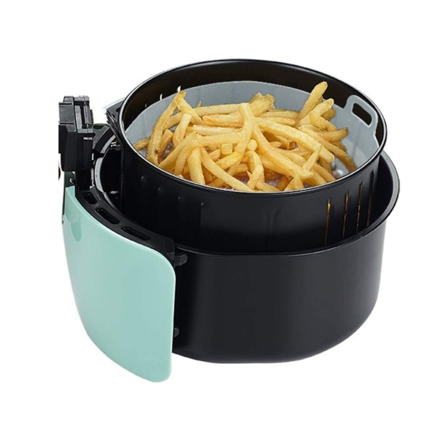 Multifunktionell silikonkorg i silikon för airfryer