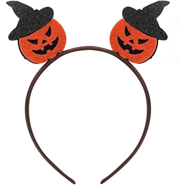 Halloween Edderkopp Spøkelse Gresskar Hårbøyle Cosplay Djevel Hodebånd，P