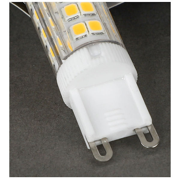 G9 LED-pære, ingen flimmer 7W LED-lamper varm hvid 3000K, Ener