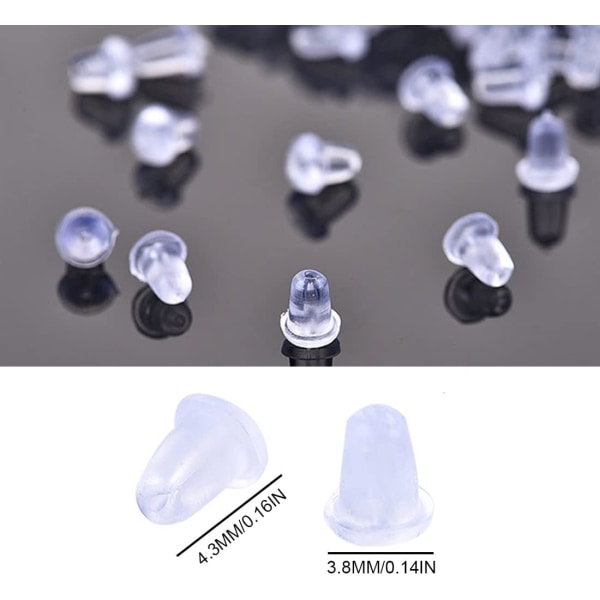 100 stk. vogn skyver endehette ørepropper 4mm primer