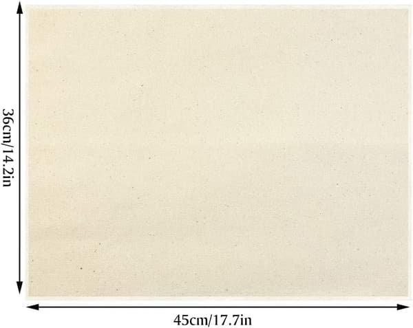2 stk. Linned Bagerklæde 45 * 36cm, Sundt og Harmløst Rent Co