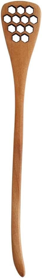 1 st Trähonungssked Honeycomb Form slev Honungspinnar Lång Ha