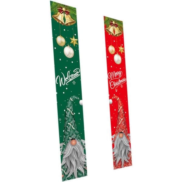 1 Pair Christmas Couplets Outdoor Christmas Decorations Indoor De