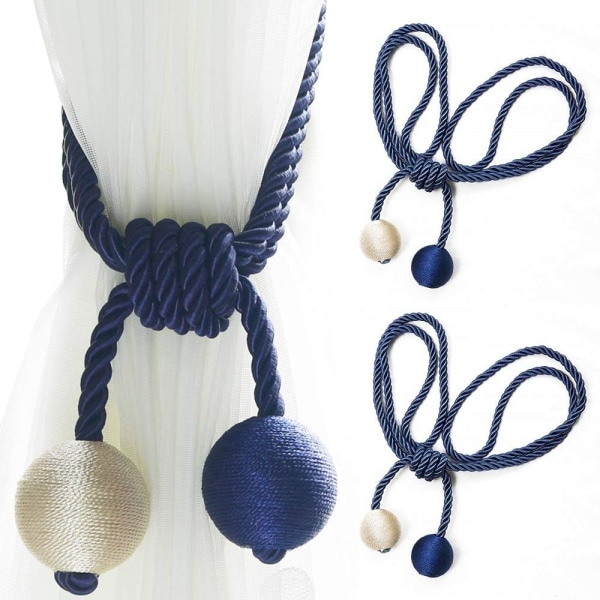 2 Piece Curtain Tieback - Curtain Tieback Braided Curtain Buckle