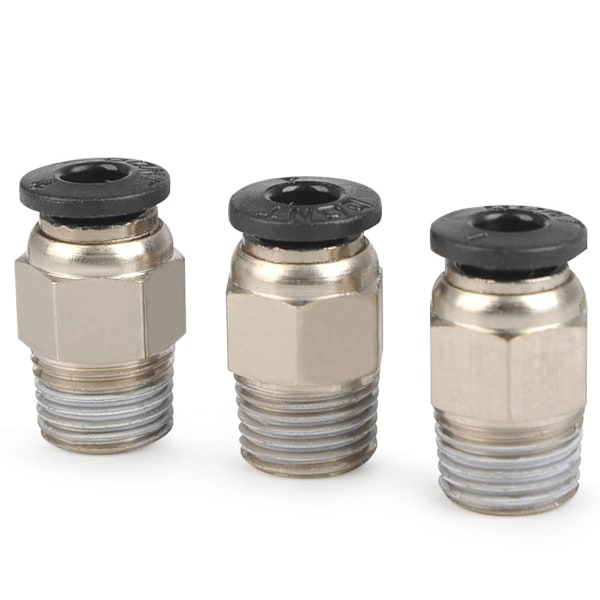 10 st Pneumatiska kopplingar PC4-M10, 4mm pneumatiska kopplingar för