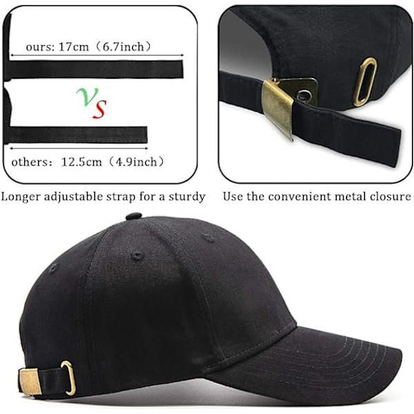 Baseballkasket, Trucker Cap Snapback Hat til Sport Hip Pop Golf - Me