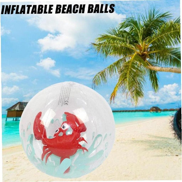 Oppblåsbar strandball sommer strandball blåse opp sommer strandball