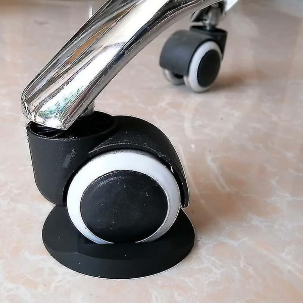 Möbelhjulskålar, Gummifötter Pads Halkfria Möbelmattor, Stolsben Golvskydd Ideal Säng Soffa Hjul