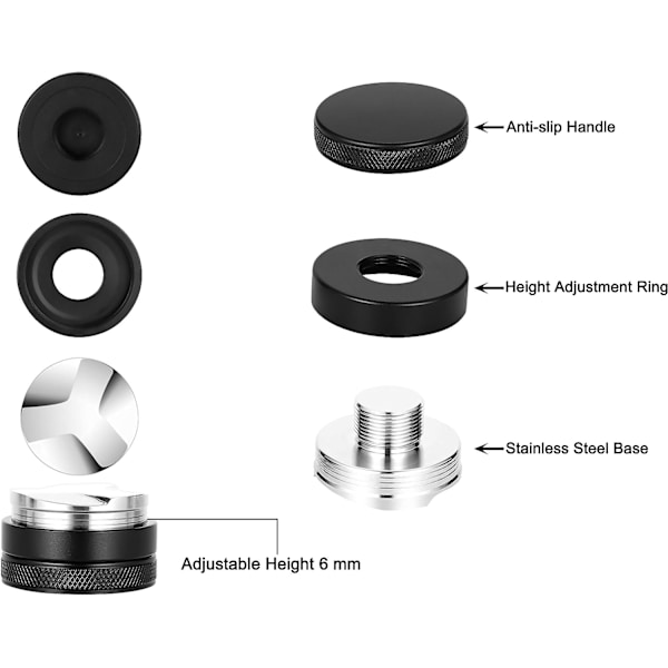 58mm kaffedistributör, kaffedistributör 58mm, kaffedistributör