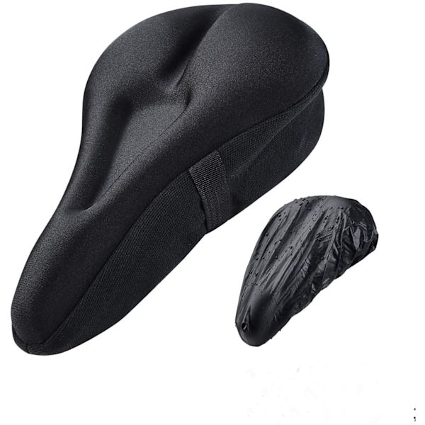 Cykelsadelskydd i gel - Gelpaddat cykelsadelskydd för män och kvinnor