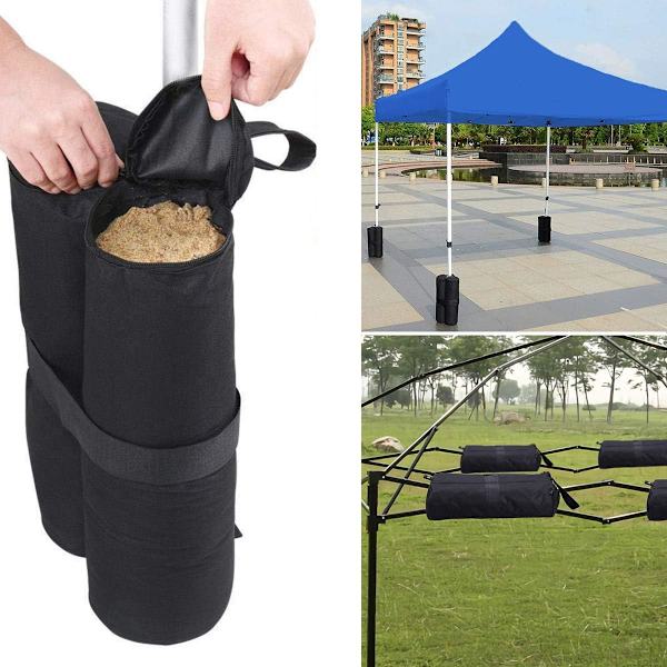 4 kappaletta Gazebo-hiekkapainoja, raskas paino, teollisuuslaatu, raskas