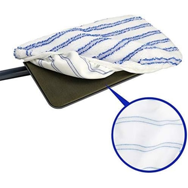 (2 pakker) Hardwood Floor'N More Mikrofiber Mop Udskiftning Pakke