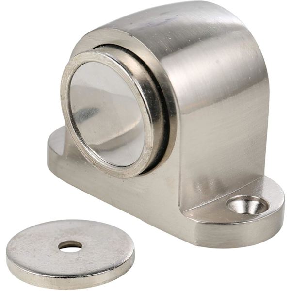 (2 kpl) Magneettinen oviseinänpysäytin lukitusruuvitukella