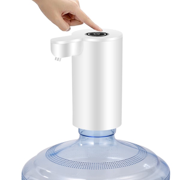 Automatisk vattenautomat för flaskvatten, USB-laddare, stål, BPA-fri, c