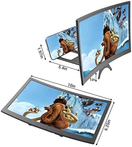 Telefon skjermforstørrelse, 12\" Foldable 3D skjerm Smart Pho