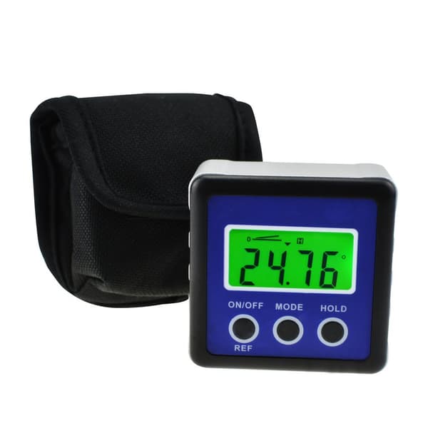 Vinkelmåler Digital LCD Digital Goniometer Shell Fase Skrå