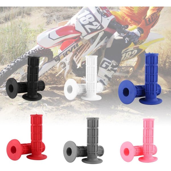 1 par gummihåndtak for styre (22 mm), ergonomiske sklisikre MTB-grep