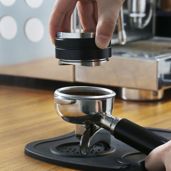 53 mm kaffefordeler og sabotasje, kaffeutjevning med to hode, justerbar dybde - profesjonelle espressohåndtakere