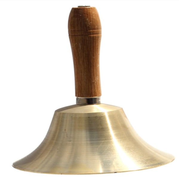 Super Loud Solid Messing Hand Call Bell-14CM