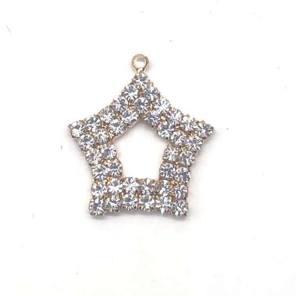 Kristalldiamant ädelsten krokodil sko accessoarer kedjeknappar 24 S
