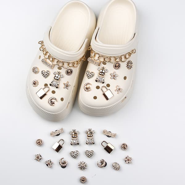 20 Crocs DIY-tilbehør Tredimensjonalt bjørnehage Sh