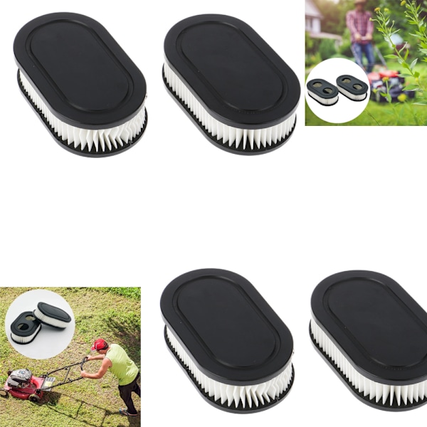 4 stk. plæneklipper luftfiltre til Briggs & Stratton 798452, 593260